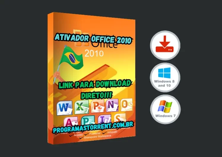 Ativador Office 2010 Download Grátis Português PT-BR 2024