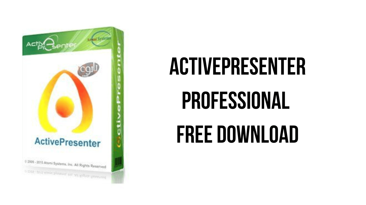 ActivePresenter Professional Edition Crack v9.1.4 + Cracked For Windows